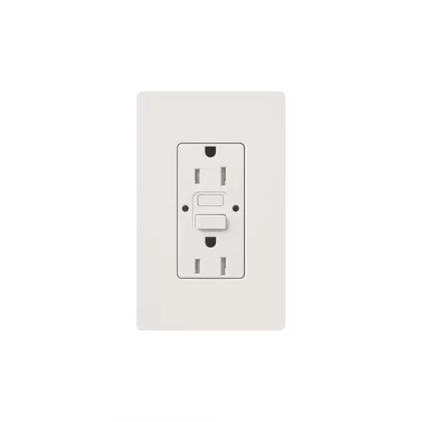Receptáculo GFCI 15A Blanco Lutron