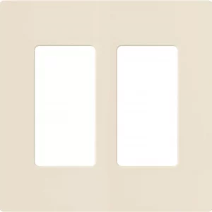 Placa de Pared Claro 2 Gang