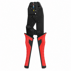 Pinza ponchadora de trinquete Klein Tools 3005CR para terminales aisladas 10-22 AWG