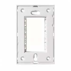 Chasis blanco con tornillos Simon 25 Plus modelo 25700-30