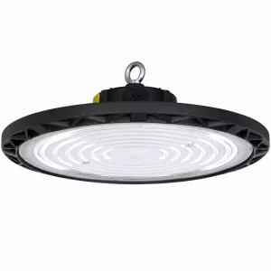 Campana industrial LED UFO Estevez A-31200 de 120W a 200W en color negro con protección IP65.