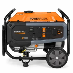 Generador portátil Generac 3600W SKU 7677